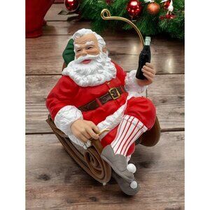 Hallmark Keepsake Coca Cola Santa Taking a Break Christmas Ornament 1997